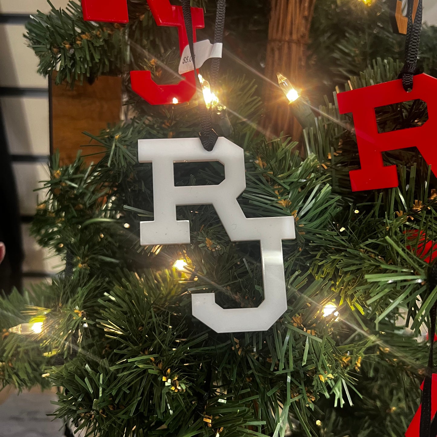 Student Made RJ Ornaments