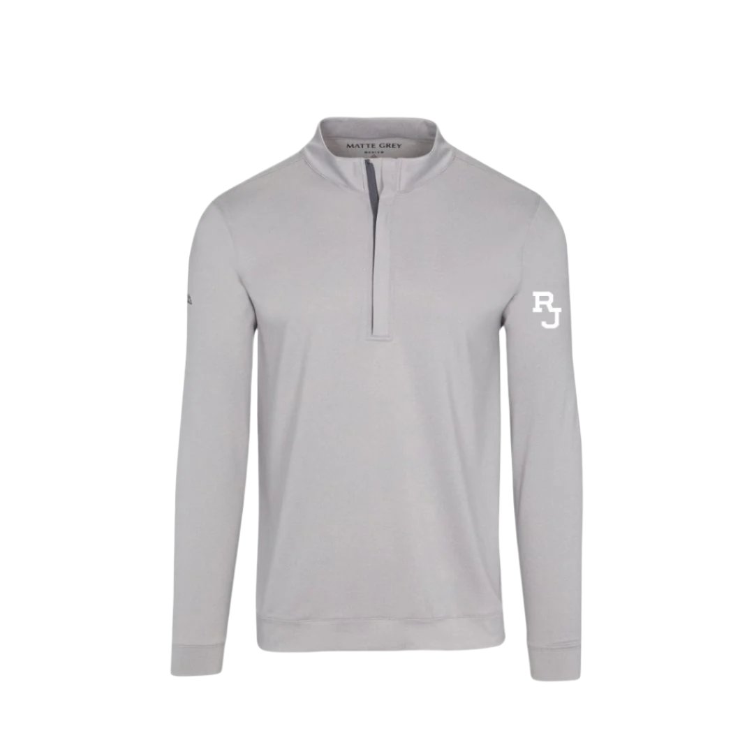 Matte Grey Hightower Half Zip