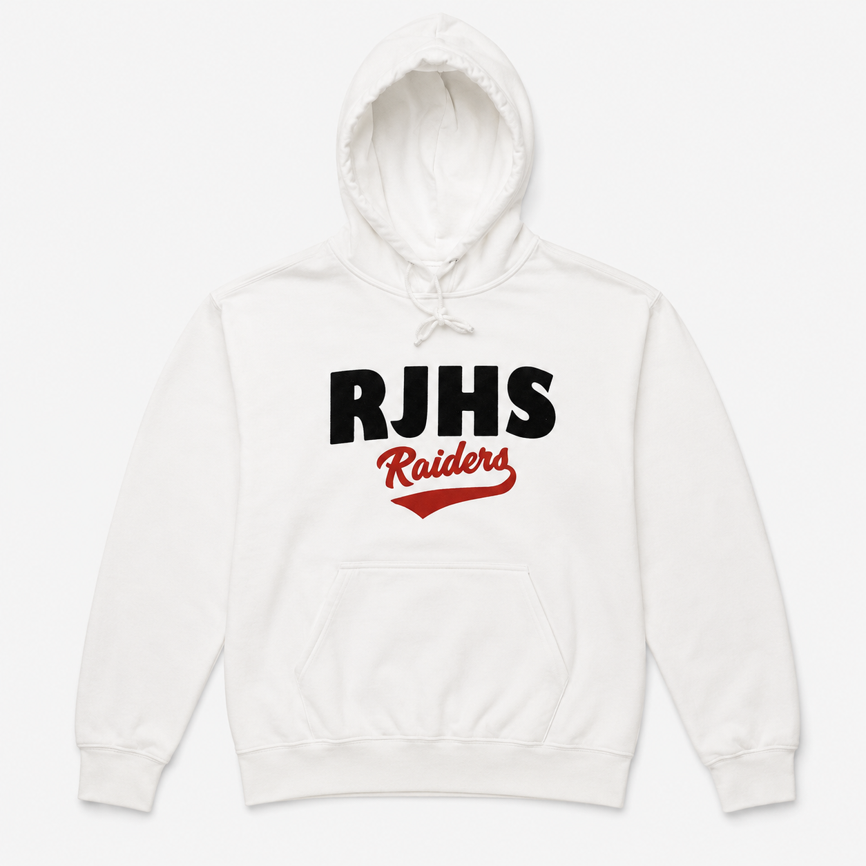 MV Sport Hoodie Crew White RJHS Raiders