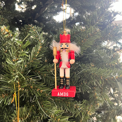 AMDG Nutcracker Ornament