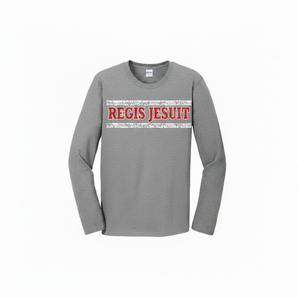 Distressed Logo Long Sleeve Tee - FINAL SALE