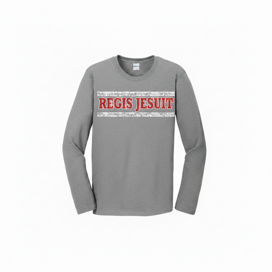 Distressed Logo Long Sleeve Tee - FINAL SALE