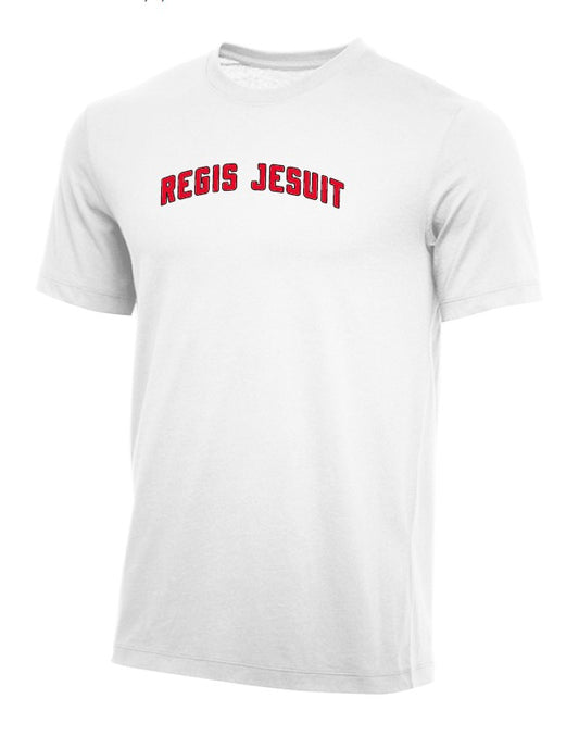 Nike Short Sleeve Cotton Crew with Arch Logo
