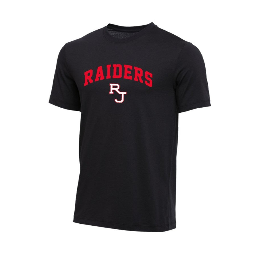 Nike Short Sleeve Cotton Crew with Raiders RJ