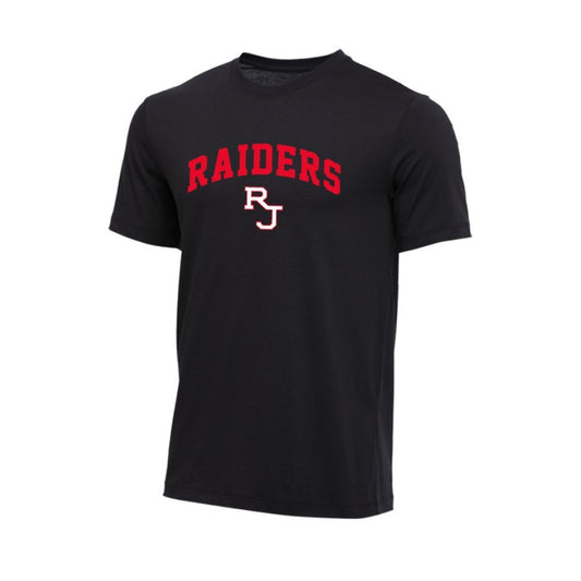 Nike Short Sleeve Cotton Crew with Raiders RJ