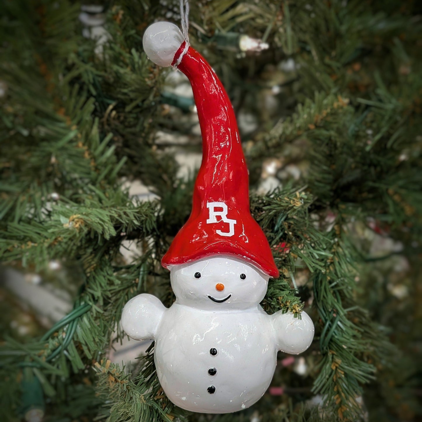 RJ Snowman Ornament