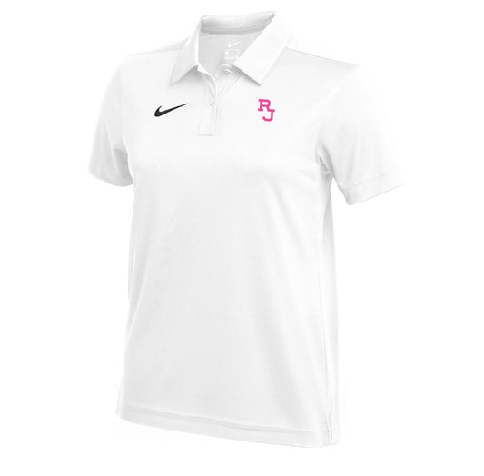 Women's Nike Dri-FIT Franchise Polo Shirt WHITE