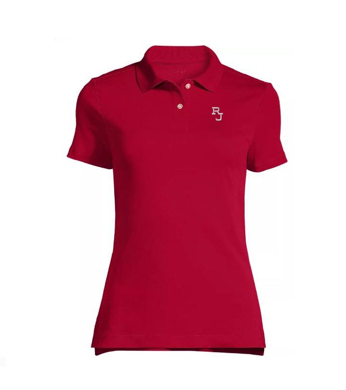 Women's Feminine Fit Cotton Polo - Lands' End