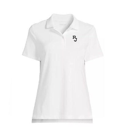 Women's Feminine Fit Cotton Polo - Lands' End