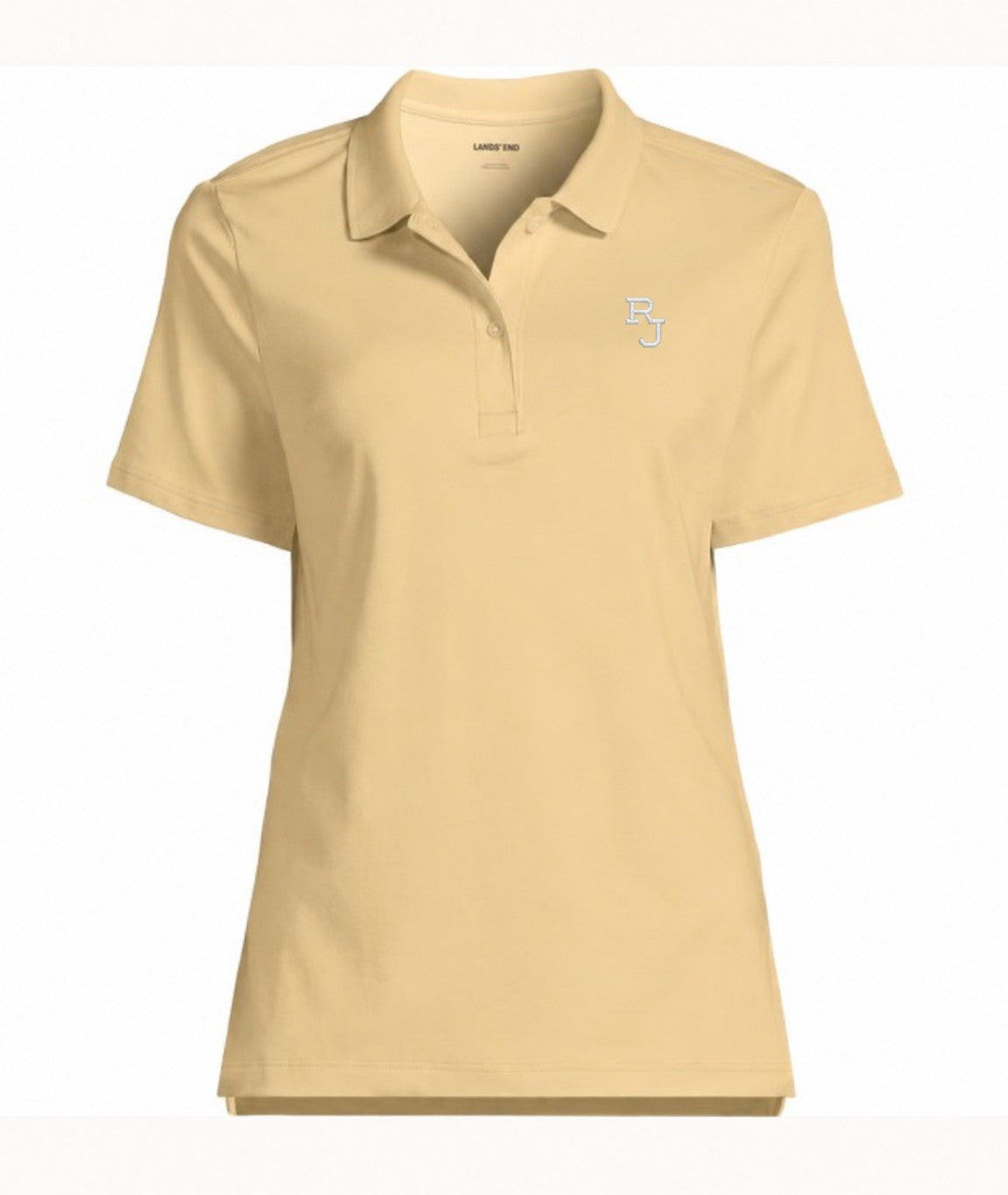Women's Feminine Fit Cotton Polo - Lands' End Maize (Yellow) **NEW**